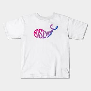 Bisexuwhale Kids T-Shirt